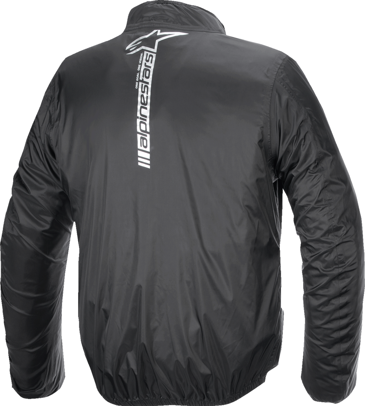 Alpinestars Hurricane Rain v2 Jacket - Waterproof Motorcycle Outerwear, Black, XL (Part No. 3200525-10-XL)