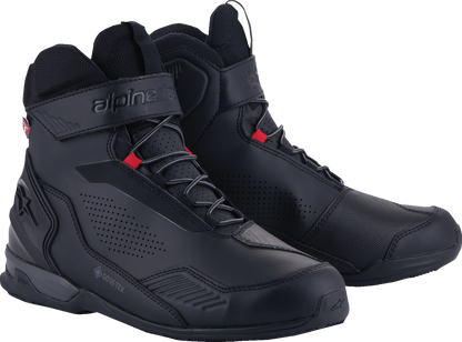 Alpinestars Austral GTX Touring Boots - Black/Dark Gray US 10.5 / EU 43.5 with Gore-Tex Waterproof Performance