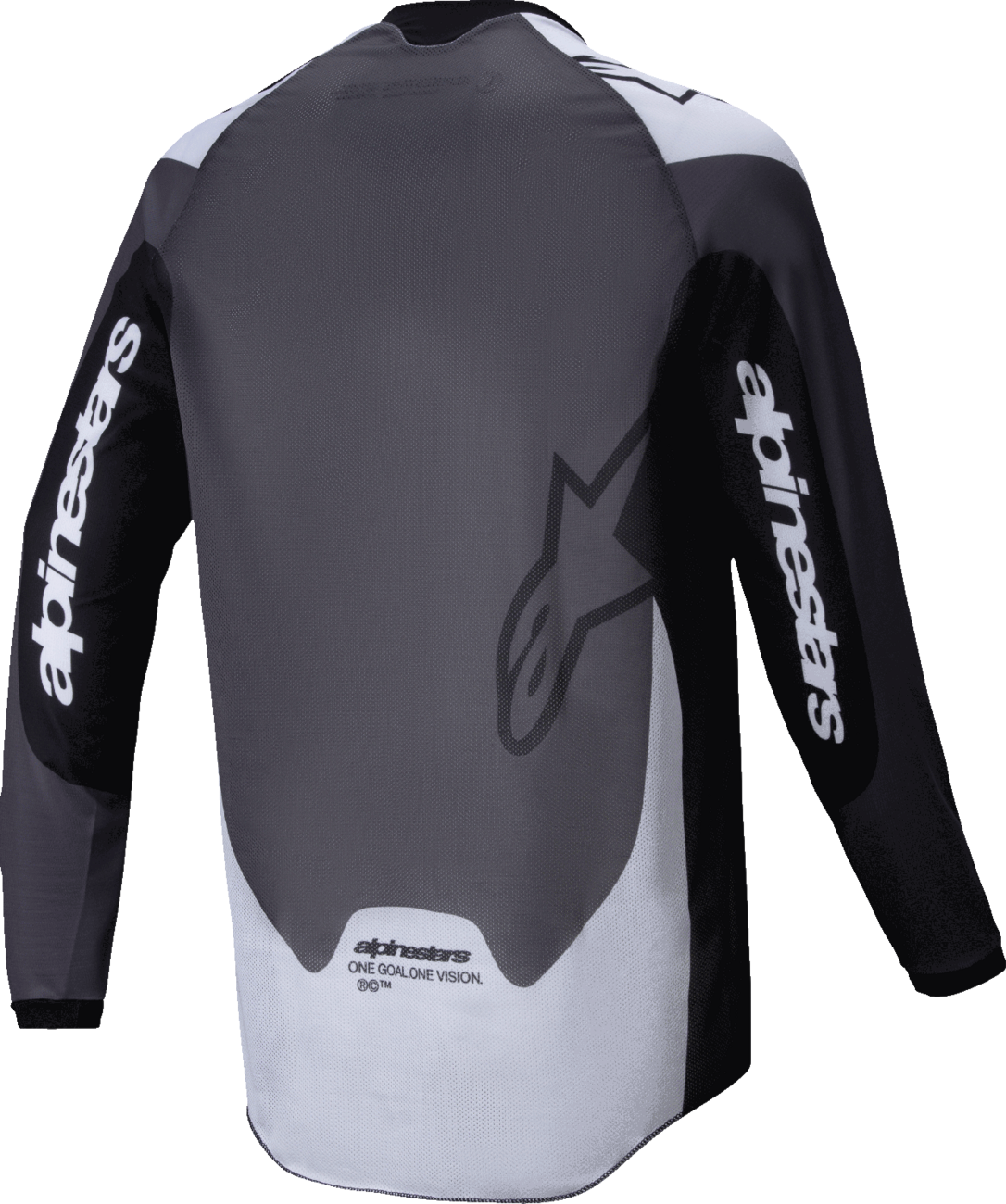Alpinestars Pro-Dura Long-Sleeve Jersey - Black/Magnet White, Large
