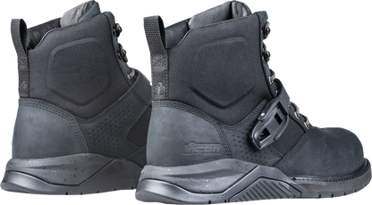 ICON Superduty6 Safety Toe Boots - Black, US 7, Part 3403-1376