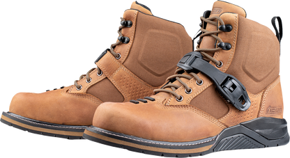 ICON Superduty6 Safety Toe Boots - Brown US 11.5, Part Number 3403-1396