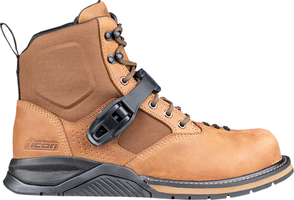 ICON Superduty6 Safety Toe Boots - Brown US 11.5, Part Number 3403-1396