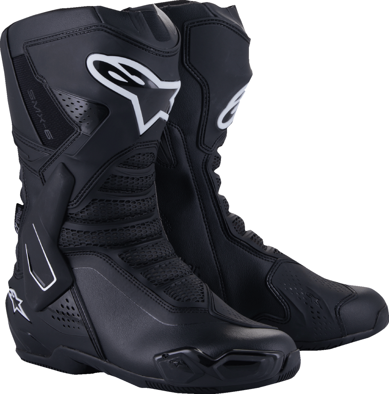 Alpinestars SMX-6 V3 Drystar® Boots - Black US 12 / EU 47 - Performance Motorcycle Riding Gear