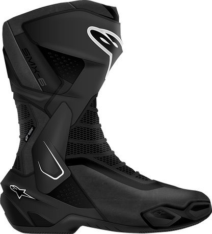 Alpinestars SMX-6 V3 Drystar® Motorcycle Boots - Black, US 6/EU 39 (Part No: 2243025-10-39)