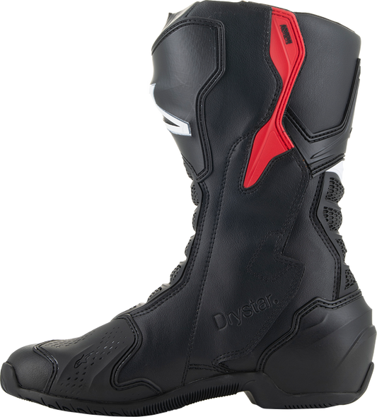 Alpinestars SMX-6 V3 Drystar® Motorcycle Boots - Black and Red, US 7.5 / EU 41