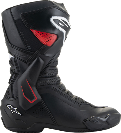 Alpinestars SMX-6 V3 Drystar® Motorcycle Boots - Black/Red US 11.5 / EU 46