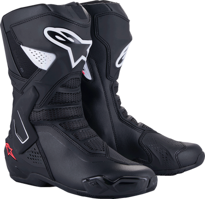 Alpinestars Stella SMX-6 V3 Women’s Motorcycle Racing Boots – Black, White & Pink, US 7 / EU 38