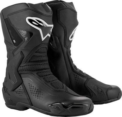 Alpinestars Stella SMX-6 V3 Vented Boots - Black, US 10 / EU 42 - Race and Street Performance Motorcycle Footwear