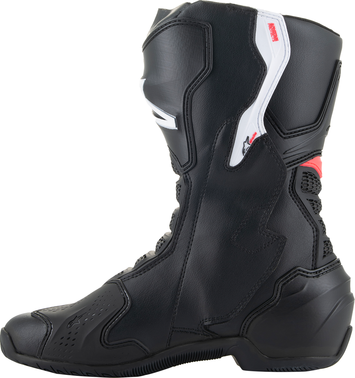 Alpinestars Stella SMX-6 V3 Women’s Motorcycle Racing Boots – Black, White & Pink, US 7 / EU 38