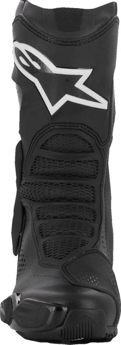 Alpinestars Stella SMX-6 V3 Vented Motorcycle Boots - Black, US 11 / EU 43 (Part #2223425-10-43)