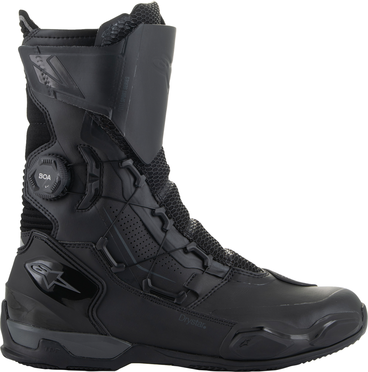 Alpinestars SP-X Boa Drystar® Boots - Black/Dark Gray, US 6.5 / EU 40, Part Number 2242025-111-40