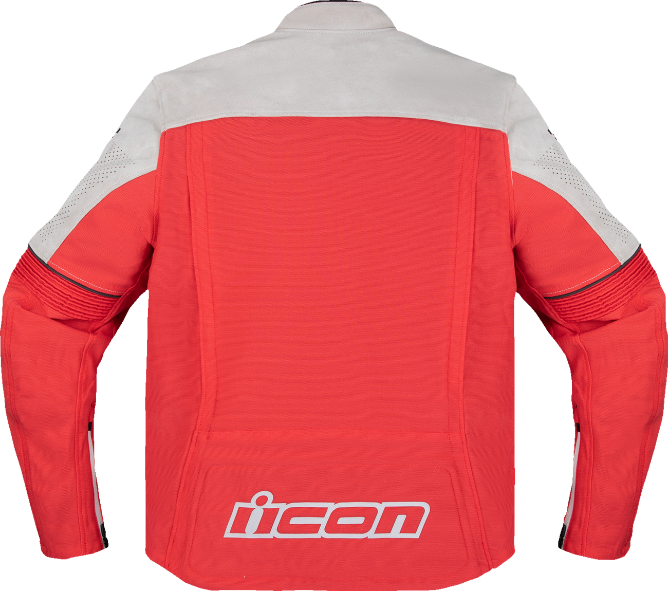 ICON Slabtown Intercept 84™ Jacket - Red, Small - Durable Motorcycle Gear with Advanced Ventilation