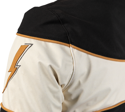 ICON Women's Hella 4™ Jacket Black 3XL - Durable Stretch Cotton and Nylon Motorcycle Gear