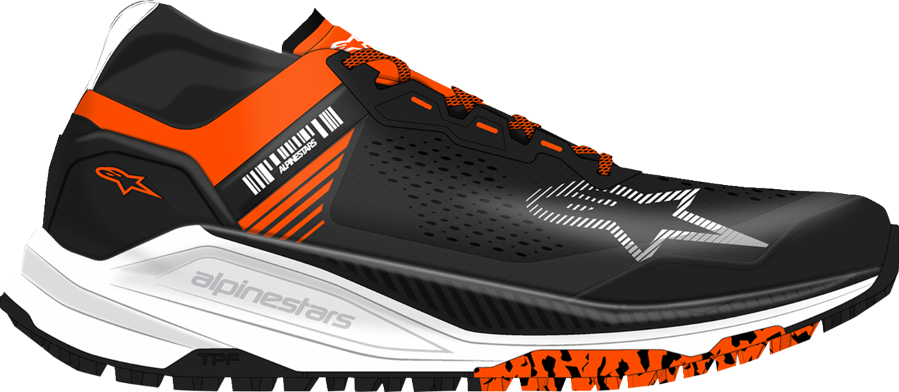 Alpinestars Meta XR v2 Shoes Men’s Off-Road Running Shoes Black/Orange/White US 8 / EU 40.5