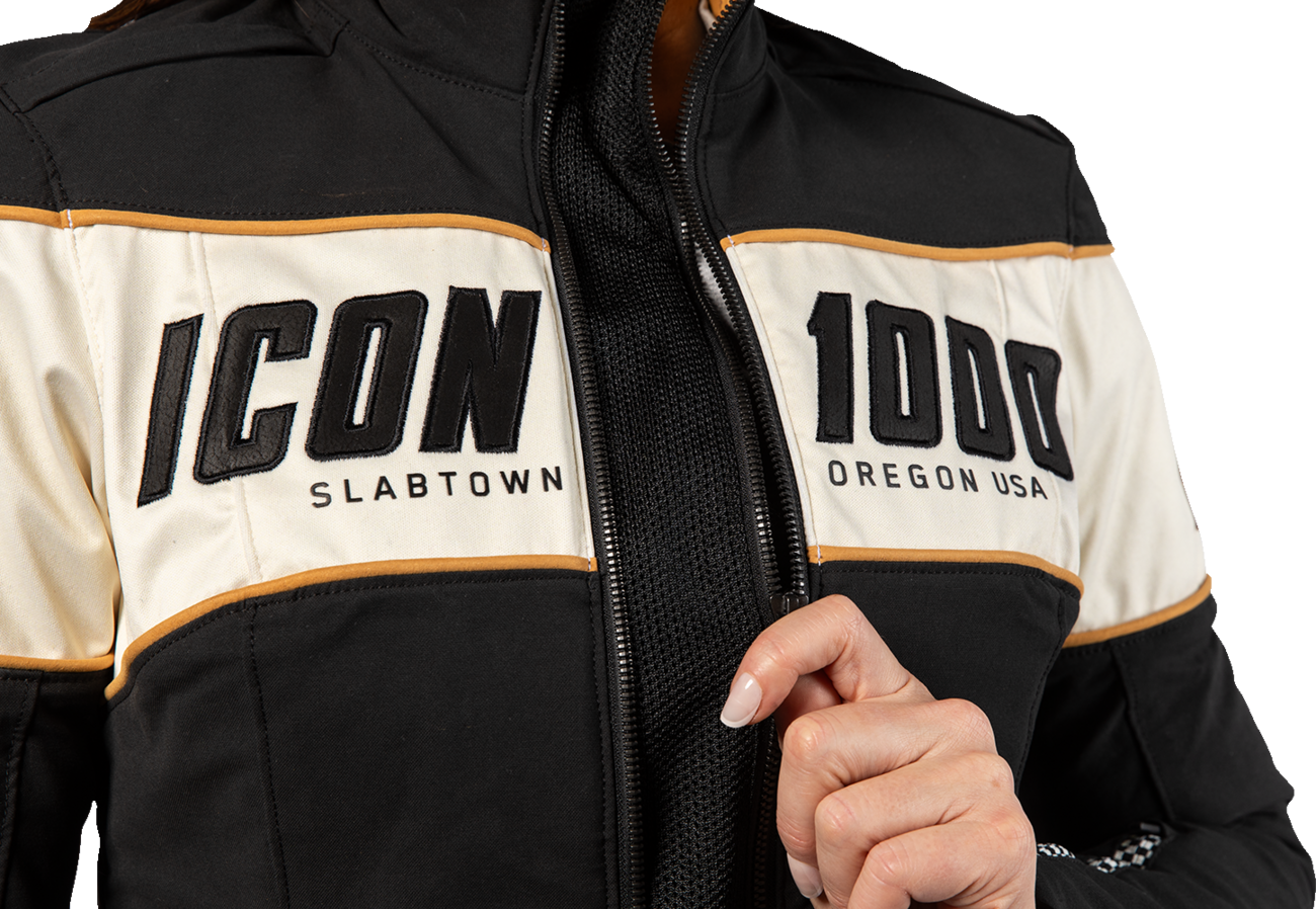 ICON Women's Hella 4™ Jacket - Black, Part Number 2822-1678