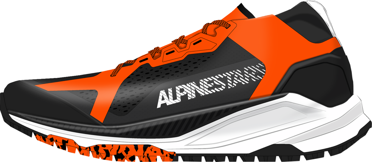 Alpinestars Meta XR v2 Shoes Men’s Off-Road Running Shoes Black/Orange/White US 8 / EU 40.5
