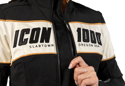 ICON Women's Hella 4™ Jacket - Black, Model 2822-1679