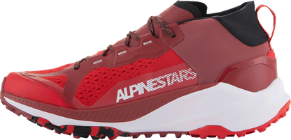 Alpinestars Meta XR v2 Off-Road Running Shoes - Bright Red/Dark Red/White, US 14 / EU 48