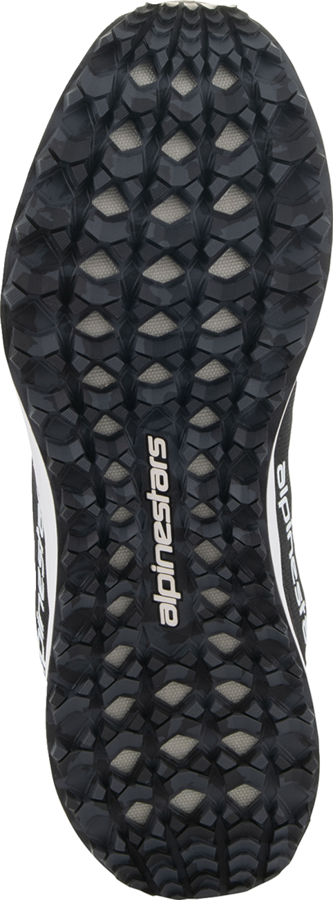 Alpinestars Meta Road V2 Shoes - Black/White US 11 | Durable, Breathable, All-Day Comfort