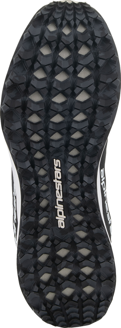 Alpinestars Meta Road V2 Shoes - Black/White US 11 | Durable, Breathable, All-Day Comfort