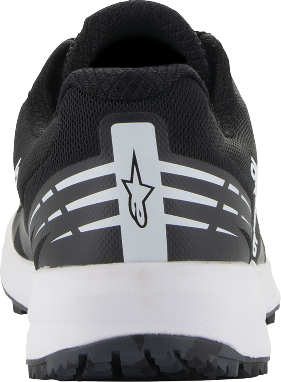 Alpinestars Meta Road V2 Shoes - Black/White, US 7.5 - Durable Lightweight Footwear for All-Day Comfort