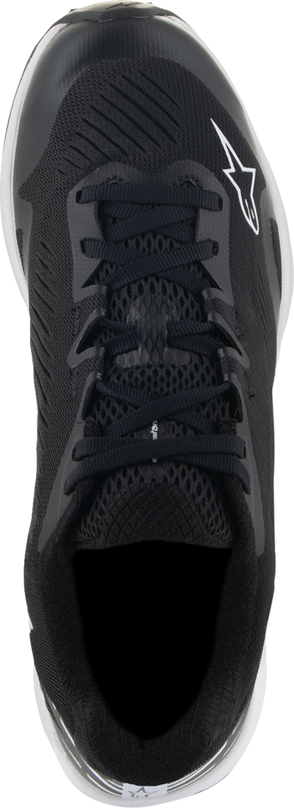 Alpinestars Meta Road V2 Shoes - Black/White US 11 | Durable, Breathable, All-Day Comfort