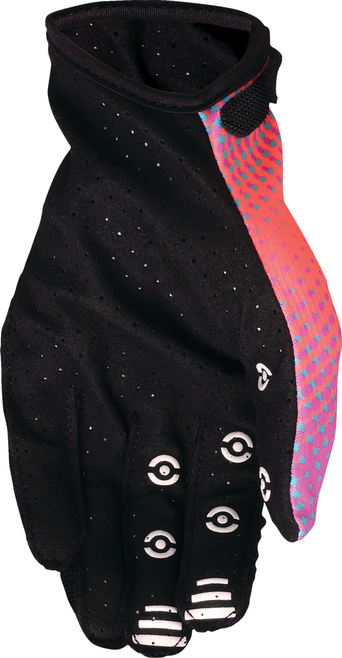 MOOSE OFFROAD SX1™ Gloves - Pink, Purple & Teal, Small – Performance Off-Road Hand Protection