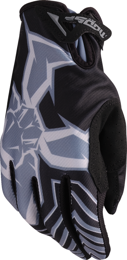MOOSE OFFROAD Agroid™ Pro Gloves 3XL by Moose Offroad - Black and Gray, Part #3330-8083