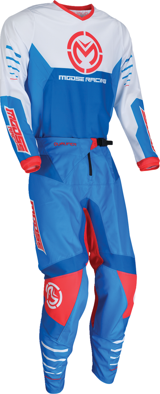 MOOSE OFFROAD Qualifier® Pants - Red/White/Blue US 32, Part Number 2901-11810