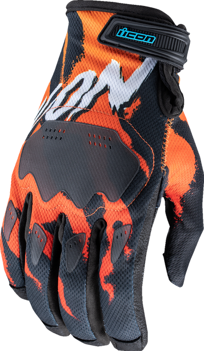 ICON Hooligan™ Rad Dawn Gloves 2XL - Orange - Part 3301-4861