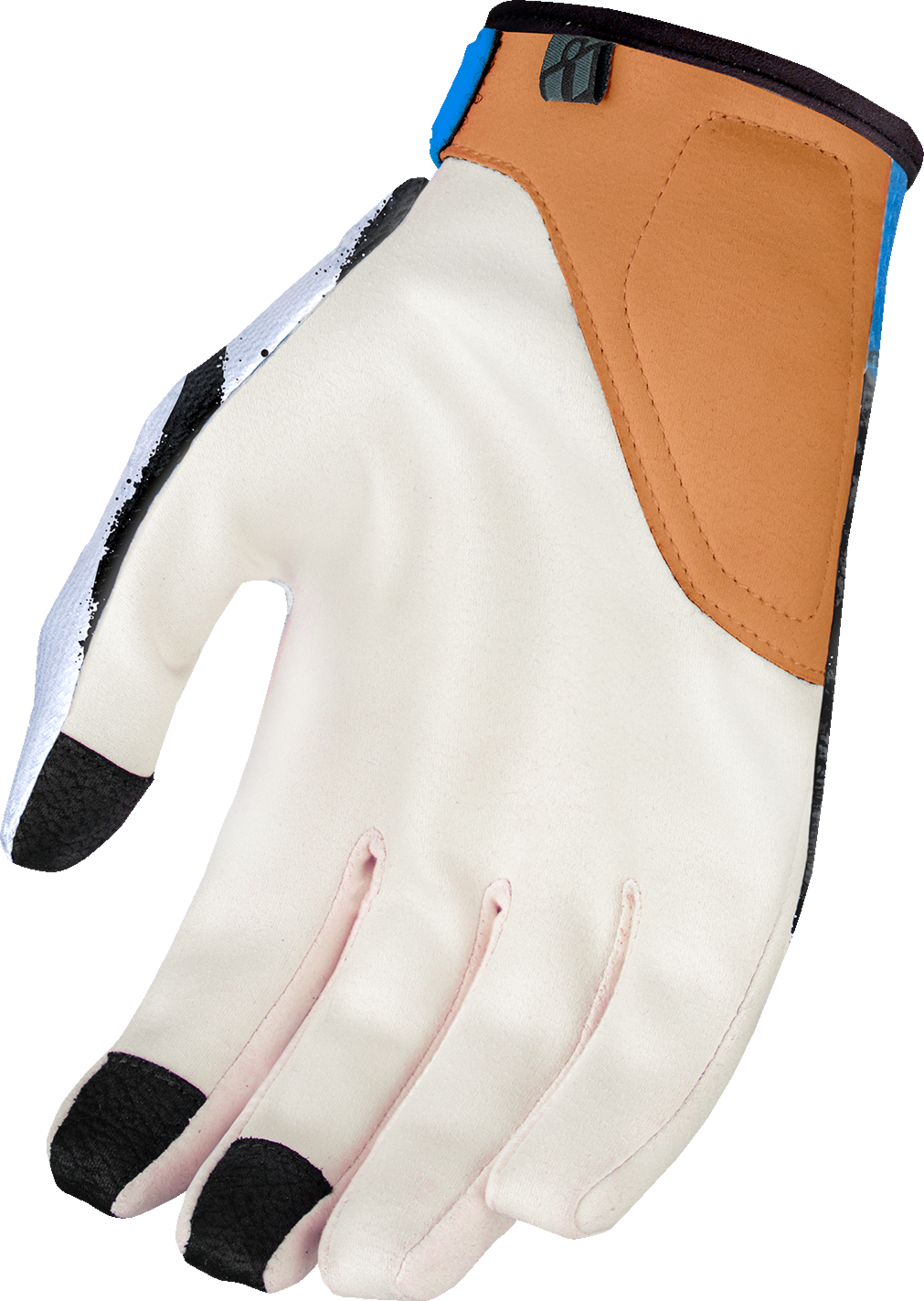 ICON Hooligan™ Rad Dawn Gloves 3XL - White, Part Number 3301-4856