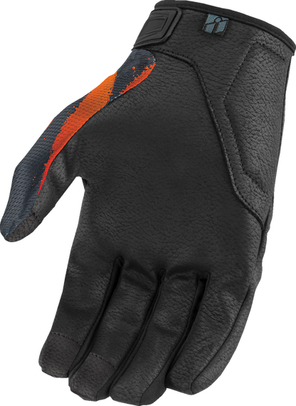 ICON Hooligan™ Rad Dawn Gloves - Medium, Orange - Part Number 3301-4858