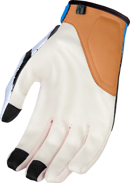 ICON Hooligan™ Rad Dawn Gloves - White, Large - Part Number 3301-4853