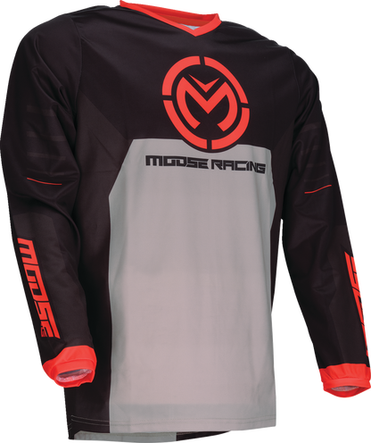 Moose Offroad Qualifier® Jersey 5XL Orange/Black - Durable Polyester Performance Fit