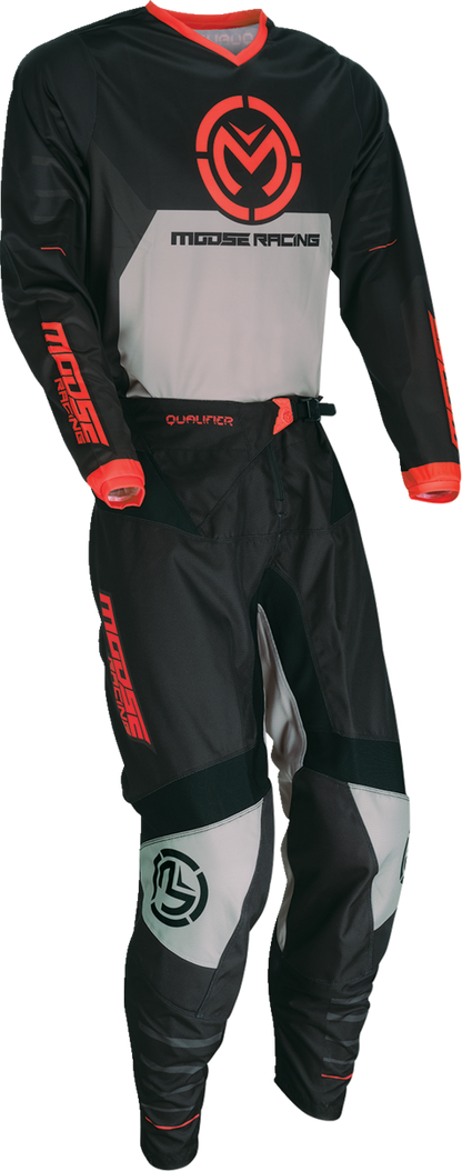 Moose Offroad Qualifier® Jersey 5XL Orange/Black - Durable Polyester Performance Fit