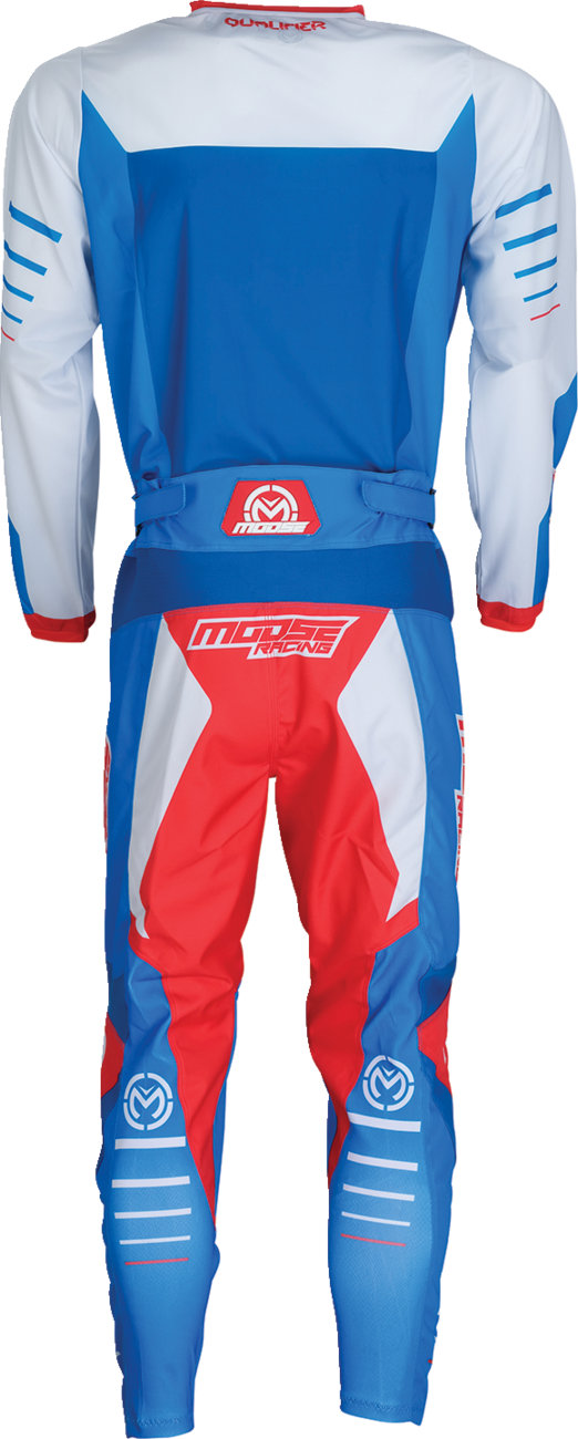 Moose Offroad Qualifier® Jersey - Red/White/Blue, Size Small - Part #2910-8175