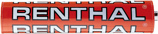Renthal SX Crossbar Pad P225 - 8-1/2 inch Red Motorcycle Handlebar Protection