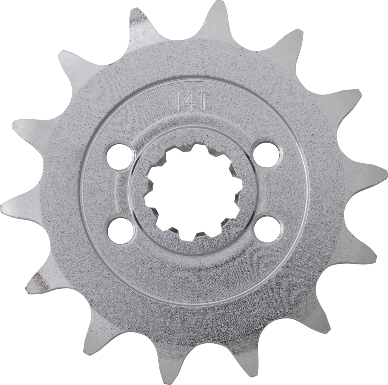 Moose Offroad Kawasaki 26-3124-14CRMO Front Sprocket - 14 Tooth for Dirt, ATV, and Adventure Bikes