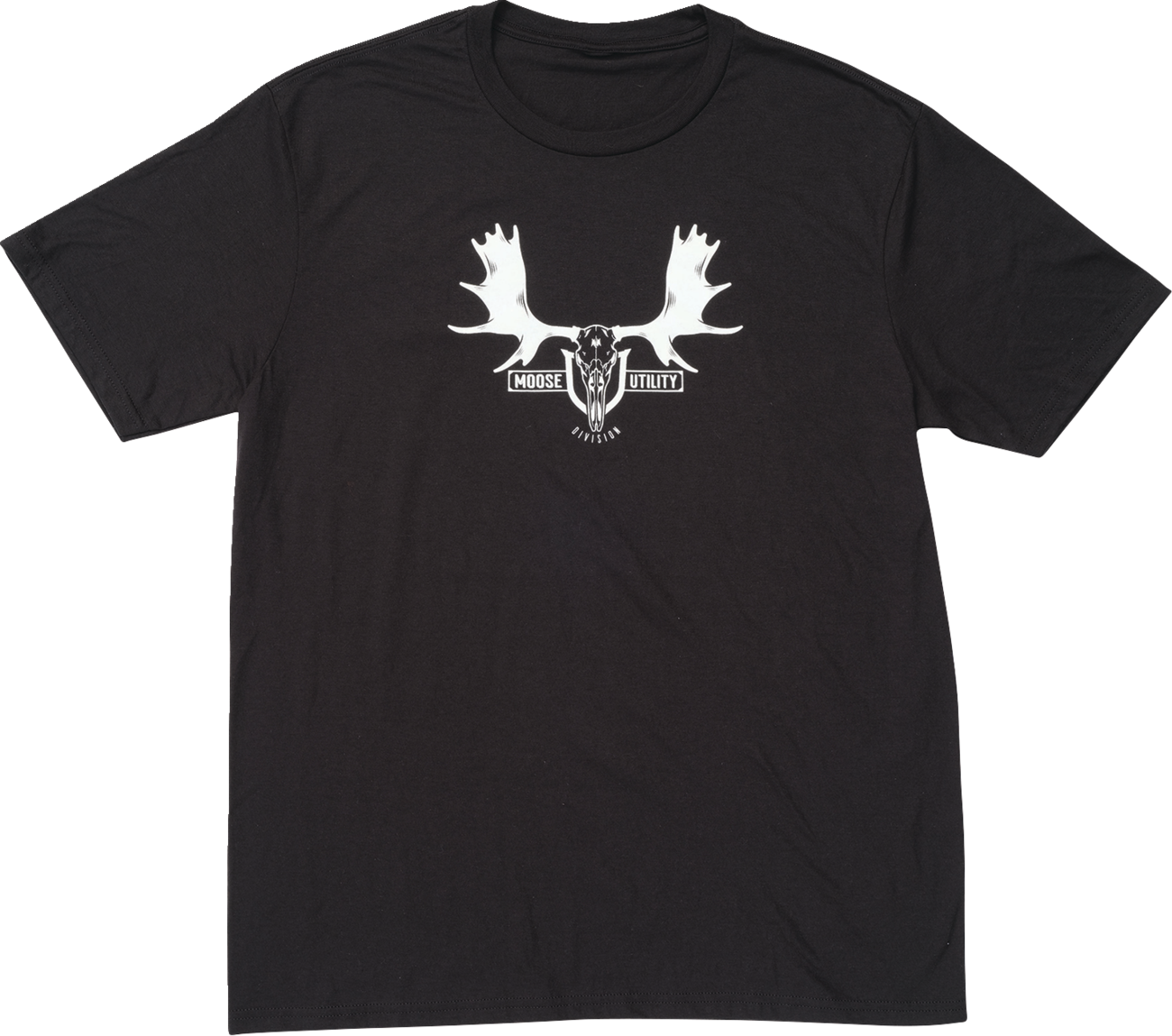 Moose Offroad MUD Euro T-Shirt - Black, Size Large - Part No. 3030-24398
