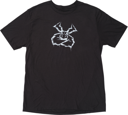 Moose Offroad Agroid Graffiti T-Shirt - Black, Small - Part Number 3030-24440