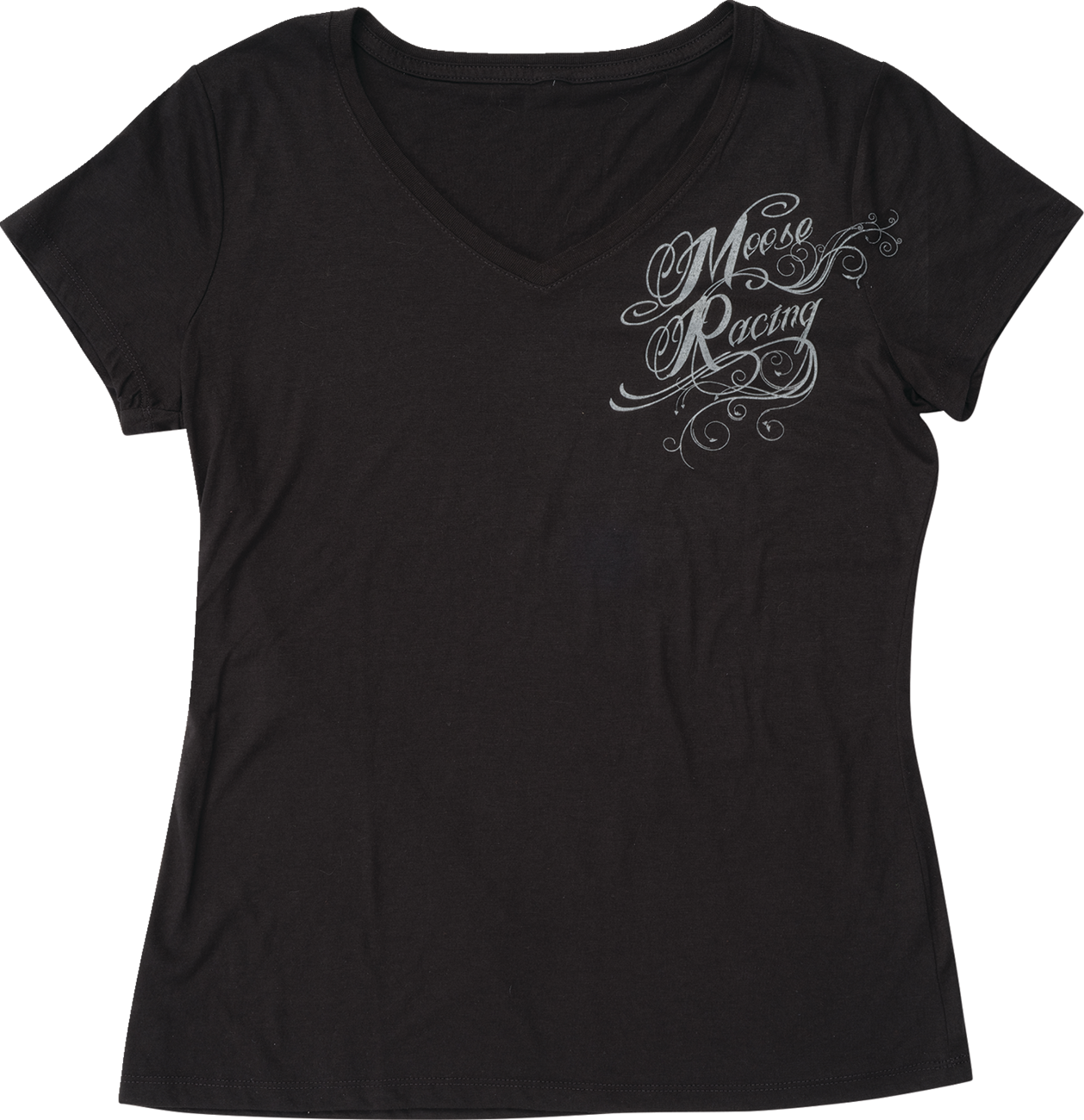 Moose Offroad Women's Flourish Script T-Shirt - Black, XL - Part 3031-4287