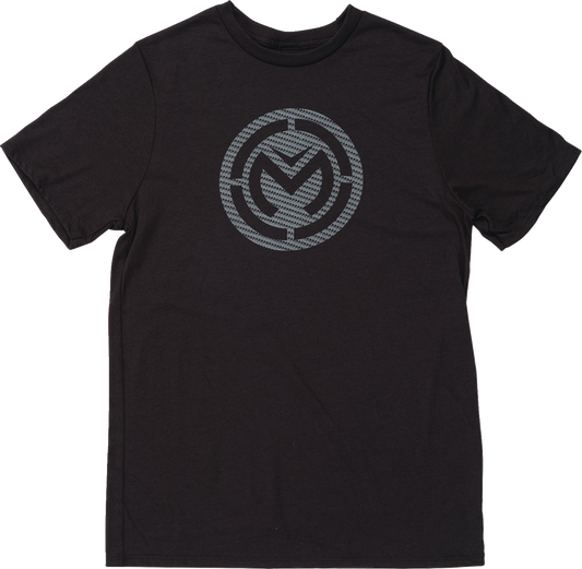 Moose Offroad Youth Carbonizer T-Shirt in Black, Part Number 3032-3814