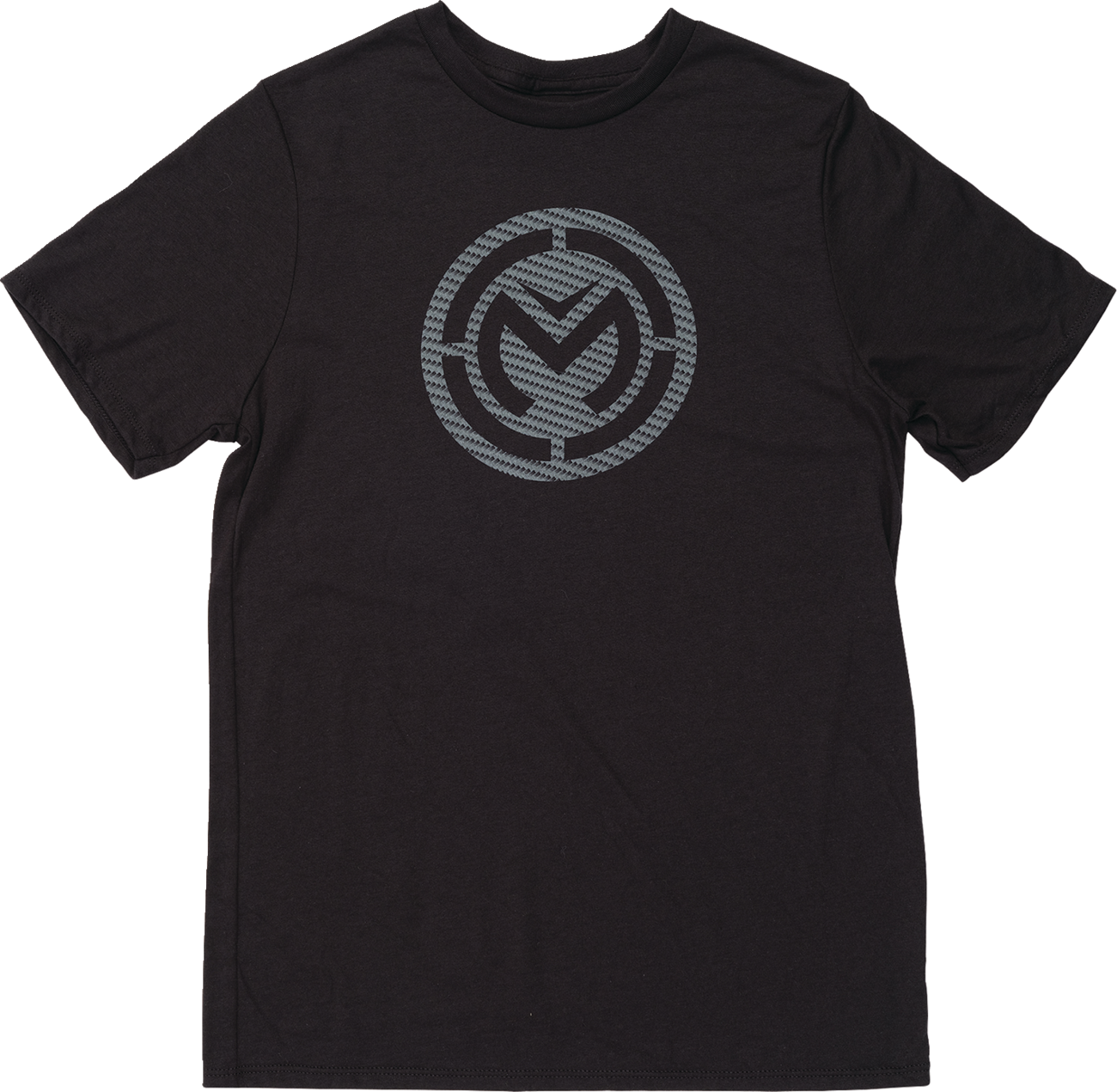Moose Offroad Youth Carbonizer T-Shirt - Black, Part Number 3032-3813