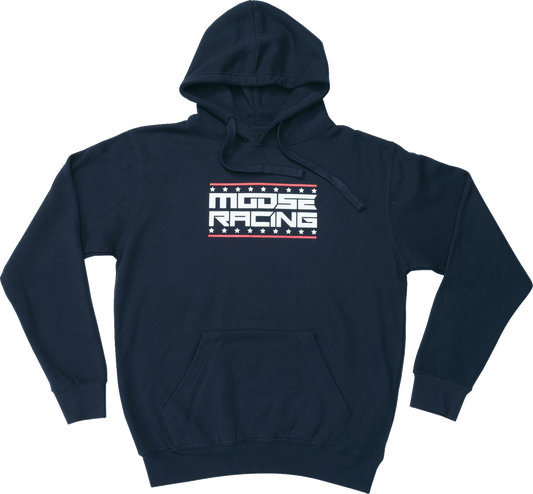 Moose Offroad All-American Hoodie 2XL Navy - Part 3050-6953