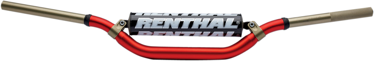 RENTHAL Twinwall® Handlebar - 918 Ricky Johnson/CR High - Red (Part #918-01-RD-02-185)