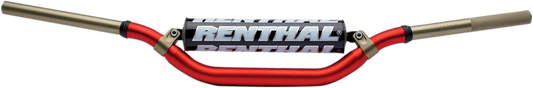 RENTHAL Twinwall® Handlebar - 918 Ricky Johnson/CR High - Red (Part #918-01-RD-02-185)