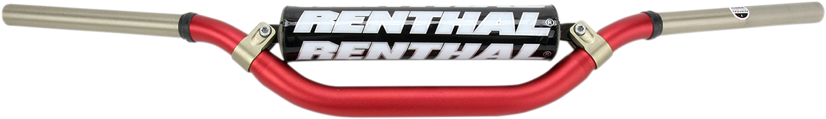 RENTHAL Twinwall® Handlebar 998 - Reed/Windham Red with Aluminum Alloy Construction