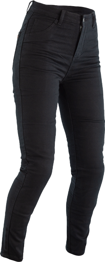 RST Women's CE-Rated Jeggings with Aramid Fiber Lining in Black Twill, Part Number 102624BLK-12