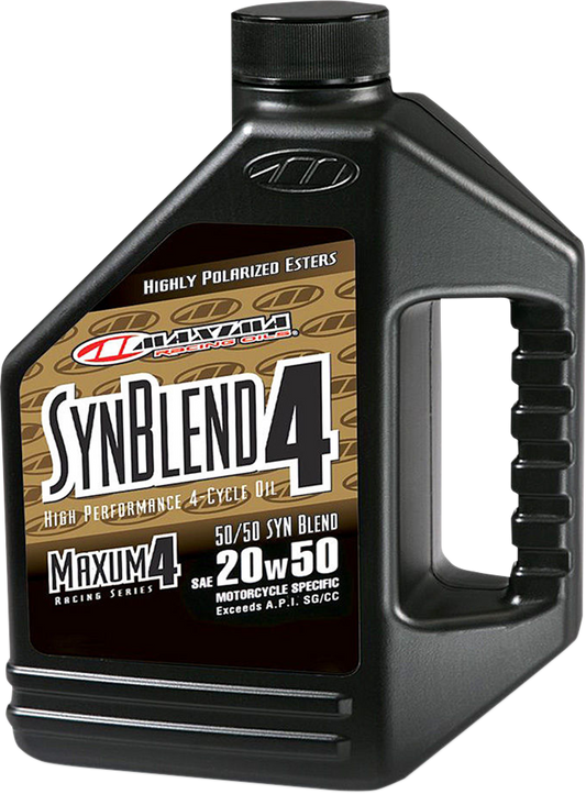 MAXIMA RACING OIL Premium High Performance 20W-50 4T Engine Oil - 1 Gallon