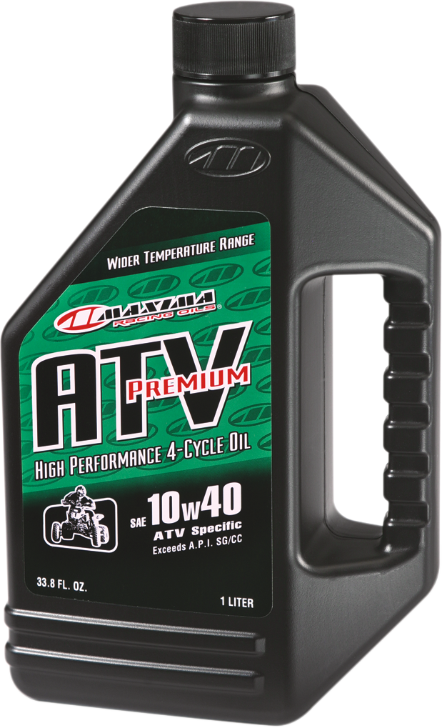 Maxima Racing Oil ATV 4T 10W-40 Engine Oil - 1 Quart (Part #33901)